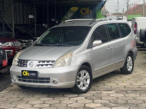 NISSAN LIVINA 1.8 SL 16V FLEX 4P AUTOMÁTICO NISSAN LIVINA 1.8 SL 16V FLEX 4P AUTOMÁTICO
